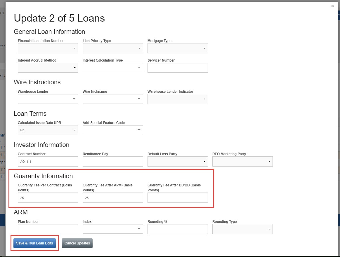 Loan Delivery Job Aids Scenario 2b Commingling Loans with Same